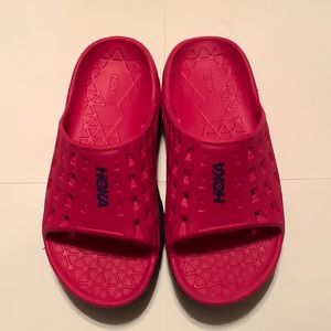 HOKA One One Recovery Slides. Good Condition.